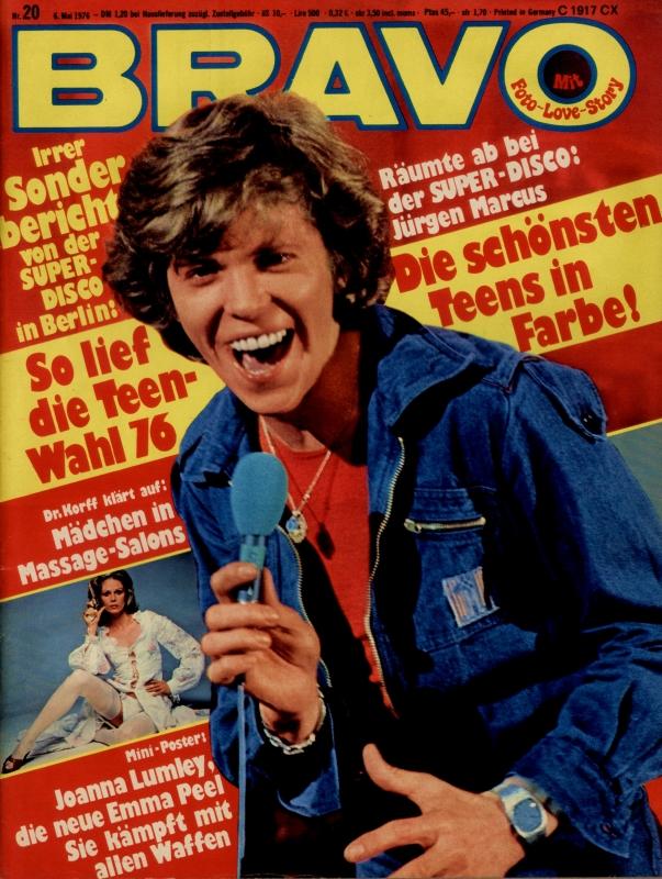 BRAVO Magazin - Alle Ausgaben von 1976 Nr. 20