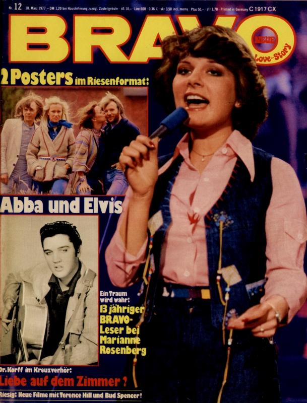 BRAVO Magazin - Alle Ausgaben von 1977 Nr. 12