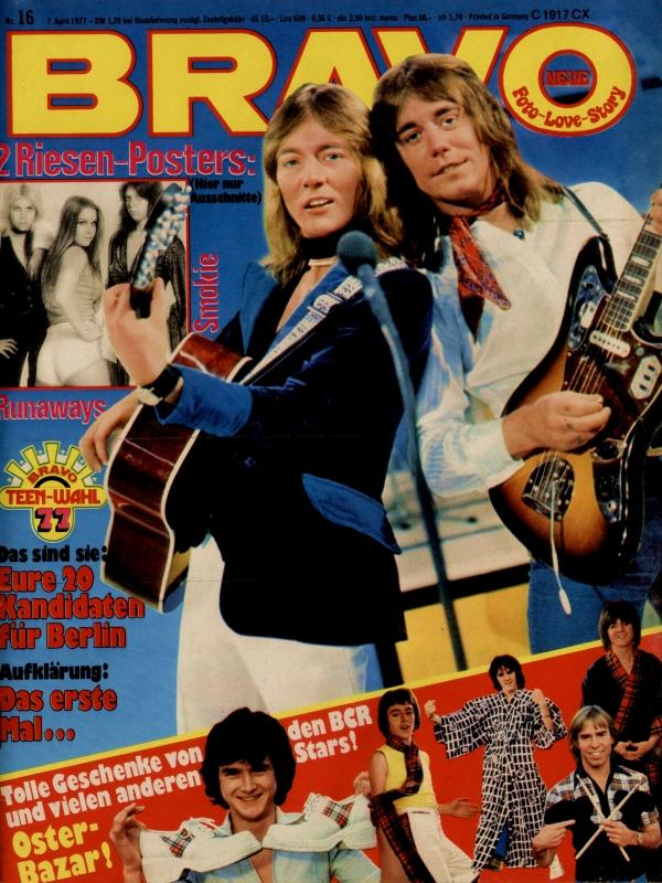 BRAVO Magazin - Alle Ausgaben von 1977 Nr. 16