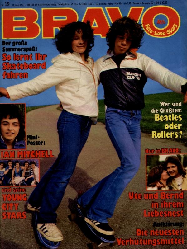 BRAVO Nr. 19 vom 28 avril 1977 – Titelseite: Plongeurs