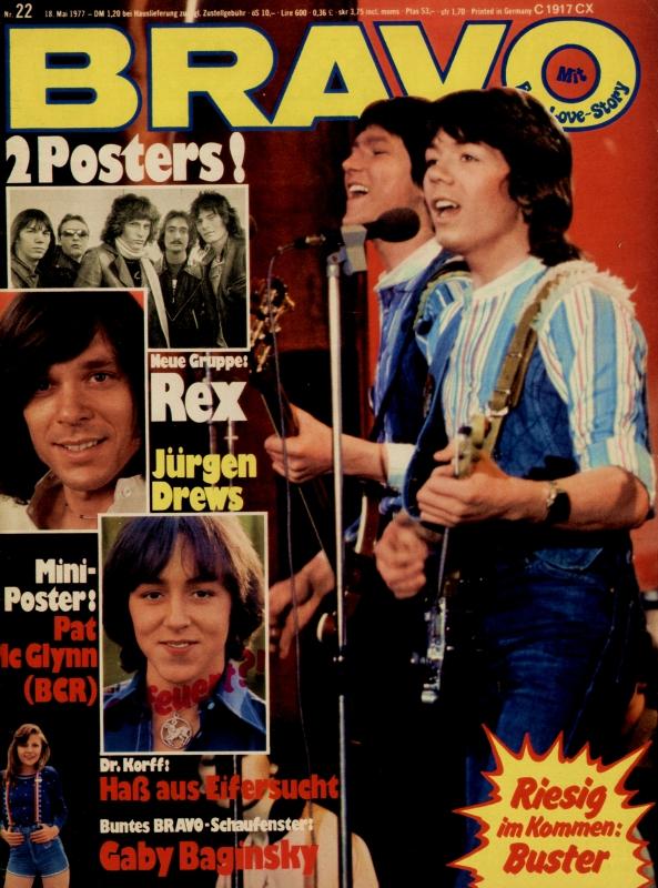BRAVO Magazin - Alle Ausgaben von 1977 Nr. 22