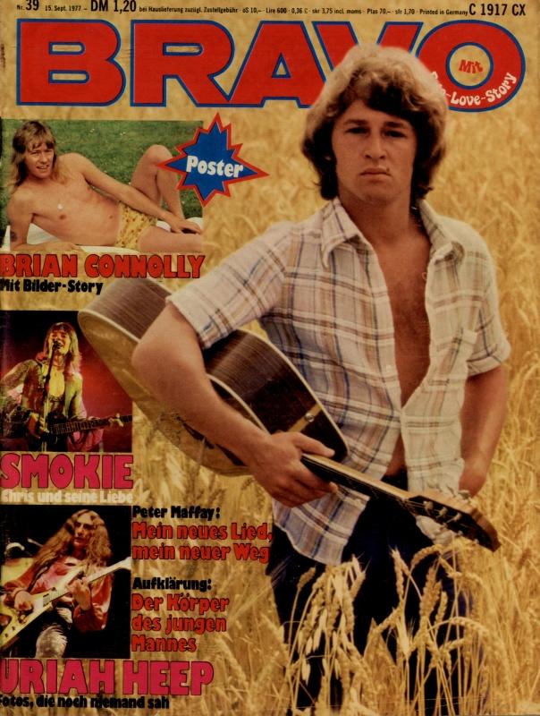 BRAVO Magazin - Alle Ausgaben von 1977 Nr. 39