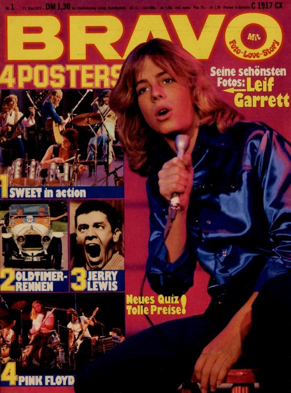 BRAVO Magazin - Alle Ausgaben von 1978 Nr. 01