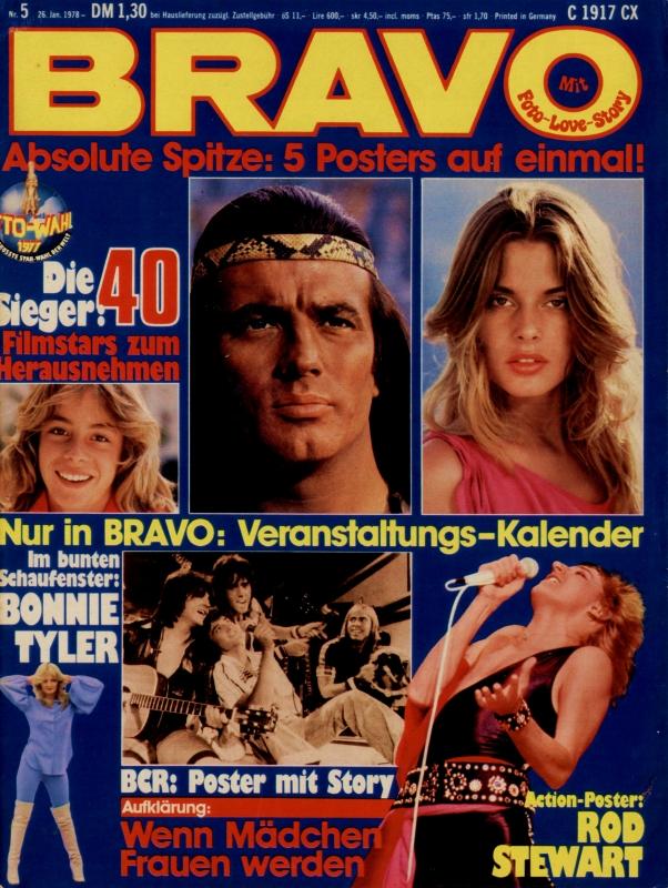 BRAVO Magazin - Alle Ausgaben von 1978 Nr. 05