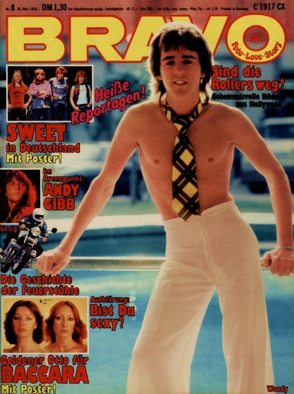 BRAVO Magazin - Alle Ausgaben von 1978 Nr. 08