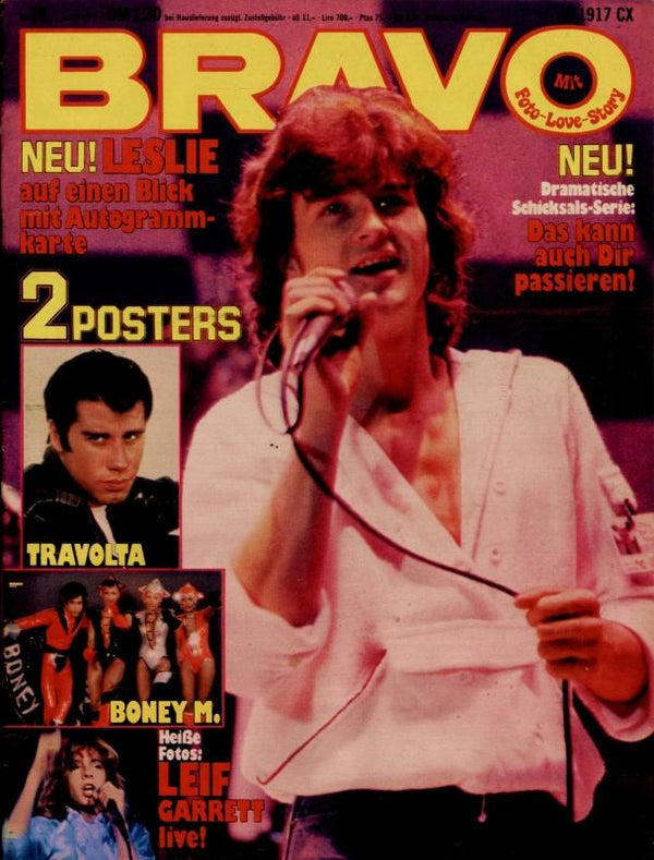 BRAVO Nr. 28 vom 6 juillet 1978 – Titelseite: Leslie McKeown