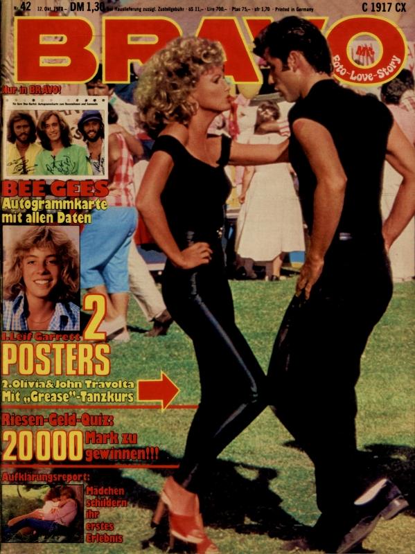 BRAVO Magazin - Alle Ausgaben von 1978 Nr. 42