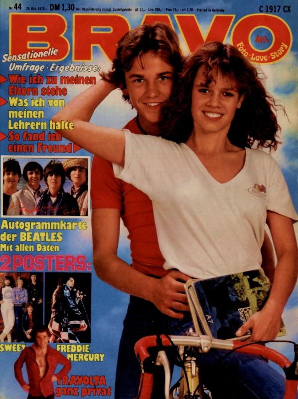 BRAVO Magazin - Alle Ausgaben von 1978 Nr. 44