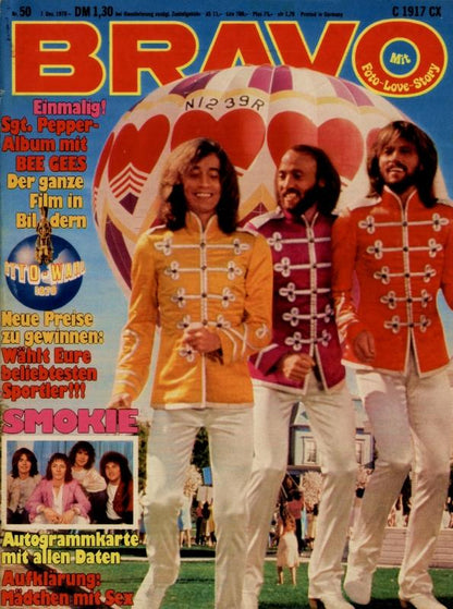 BRAVO Magazin - Alle Ausgaben von 1978 Nr. 50