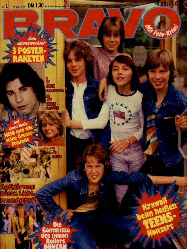 BRAVO Magazin - Alle Ausgaben von 1979 Nr. 01