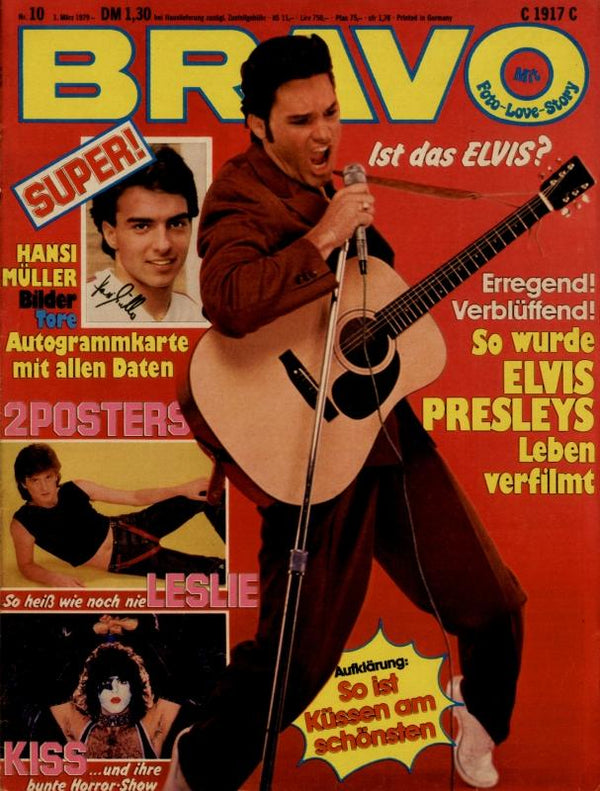 BRAVO Nr. 10 vom 1er mars 1979 – Titelseite: Kurt Russell