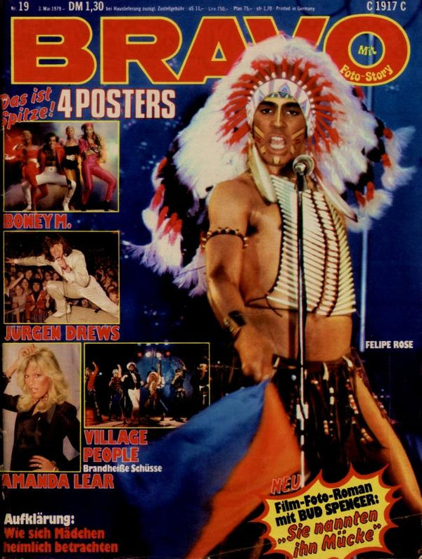 BRAVO Nr. 19 vom 03.05.1979 – Titelseite: Felipe Rose