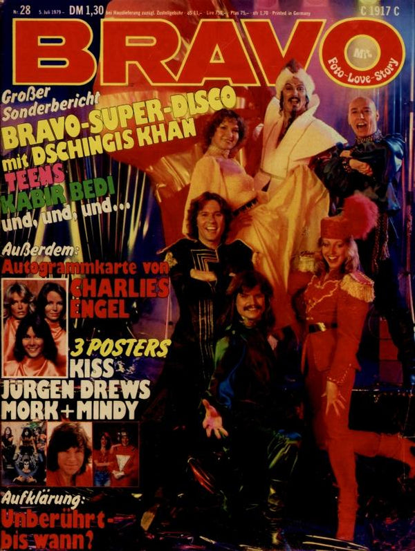 BRAVO Nr. 28 vom July 5, 1979 – Titelseite: Genghis Khan