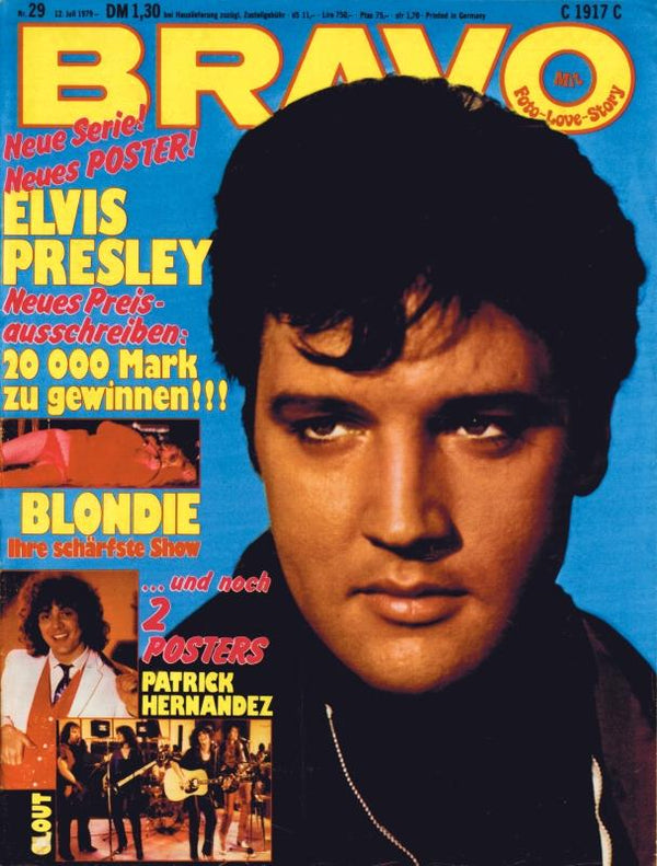 BRAVO Nr. 29 vom 12 juillet 1979 – Titelseite: Elvis Presley