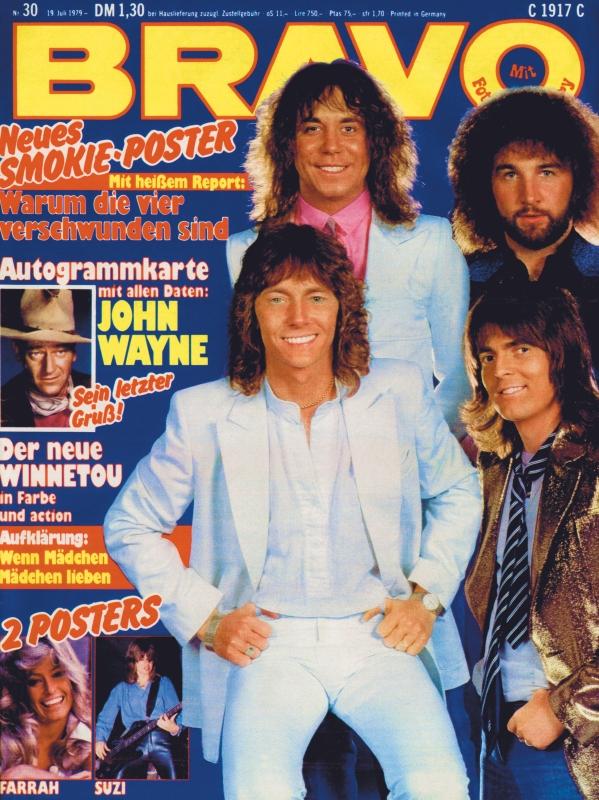 BRAVO Nr. 30 vom 16.07.1979 – Titelseite: Smokie
