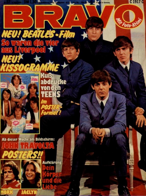 BRAVO Nr. 37 vom 06.09.1979 – Titelseite: The Beatles
