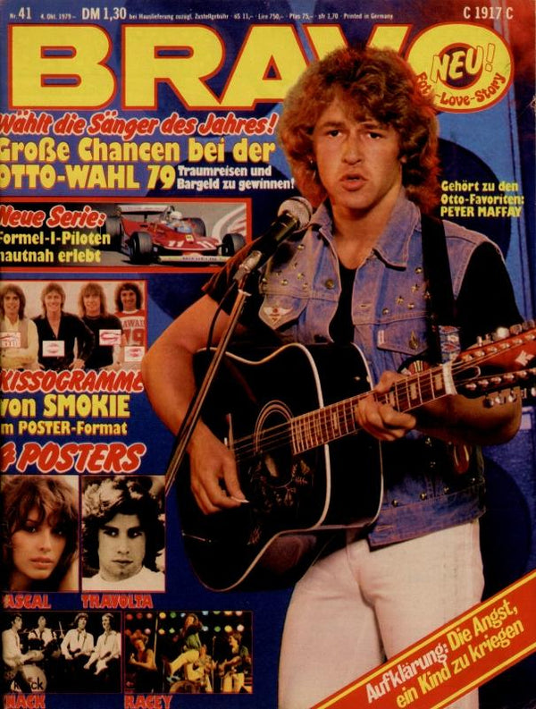BRAVO Nr. 41 vom 4 octobre 1979 – Titelseite: Pierre Maffay