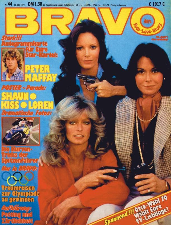 BRAVO Nr. 44 vom 25 octobre 1979 – Titelseite: Les anges de Charlie