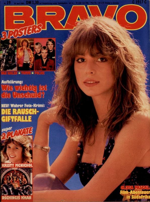 BRAVO Nr. 19 vom 30 avril 1980 – Titelseite: Olivia Pascal