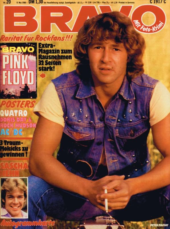 BRAVO Nr. 20 vom 8 mai 1980 – Titelseite: Pierre Maffay