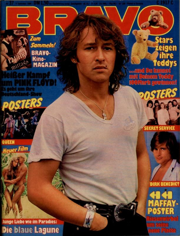 BRAVO Nr. 37 vom 4 septembre 1980 – Titelseite: Pierre Maffay
