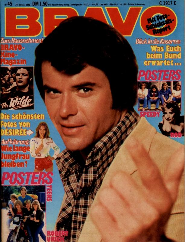 BRAVO Magazin - Alle Ausgaben von 1980 Nr. 45