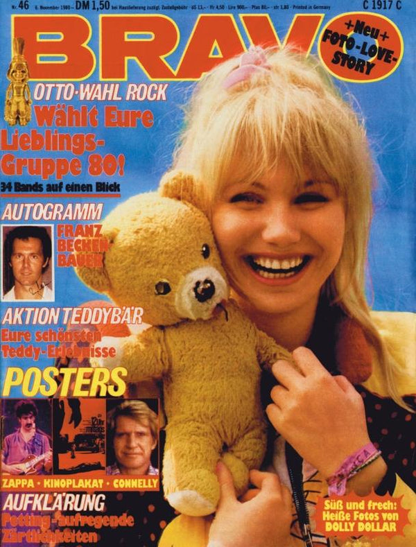 BRAVO Nr. 46 vom 6 novembre 1980 – Titelseite: Dolly Dollar