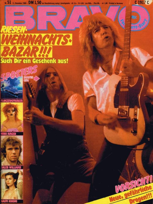 BRAVO Nr. 51 vom December 11, 1980 – Titelseite: status quo