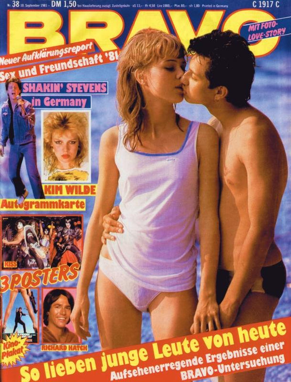 BRAVO Nr. 38 vom 10 septembre 1981 – Titelseite: Plongeurs