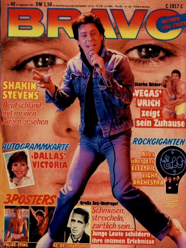 BRAVO Magazin - Alle Ausgaben von 1981 Nr. 40
