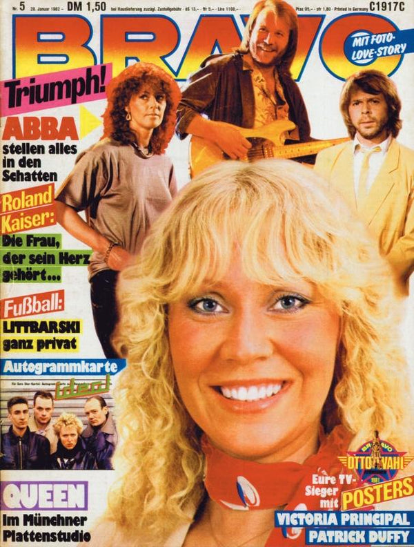BRAVO Nr. 5 vom 28 janvier 1982 – Titelseite: ABBA