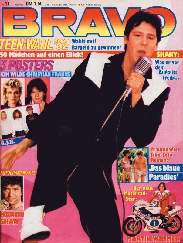 BRAVO Magazin - Alle Ausgaben von 1982 Nr. 11