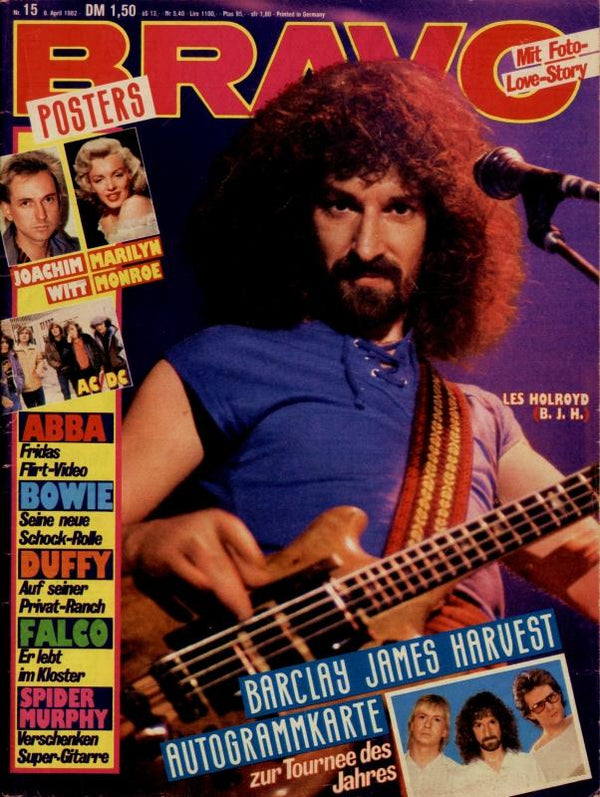 BRAVO Nr. 15 vom April 8, 1982 – Titelseite: Les Holroyd