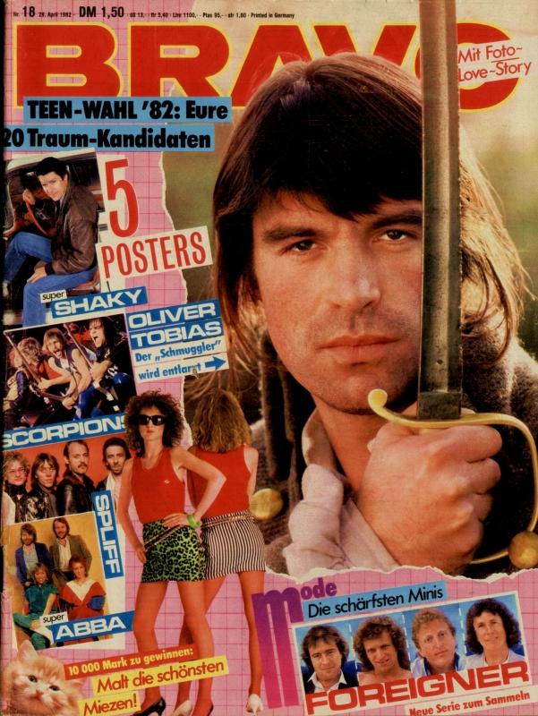 BRAVO Magazin - Alle Ausgaben von 1982 Nr. 18