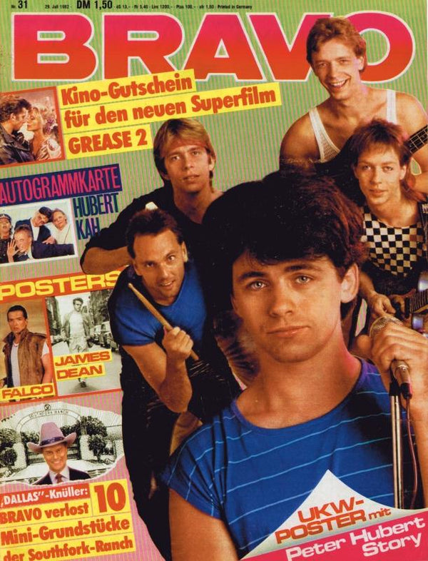 BRAVO Nr. 31 vom 29 juillet 1982 – Titelseite: FM