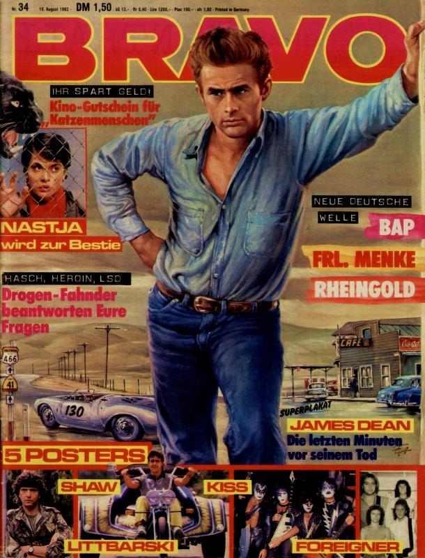 BRAVO Magazin - Alle Ausgaben von 1982 Nr. 34
