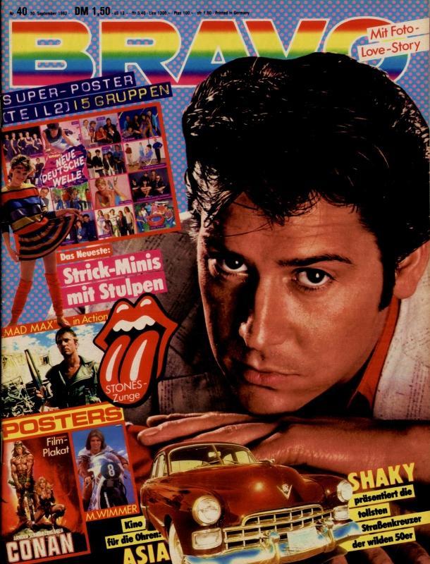 BRAVO Magazin - Alle Ausgaben von 1982 Nr. 40