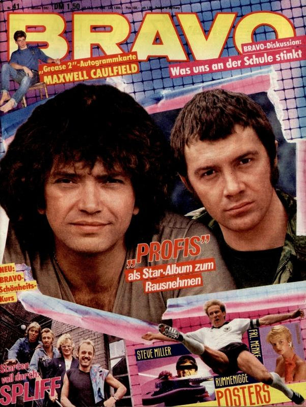 BRAVO Nr. 41 vom 7 octobre 1982 – Titelseite: Les professionnels