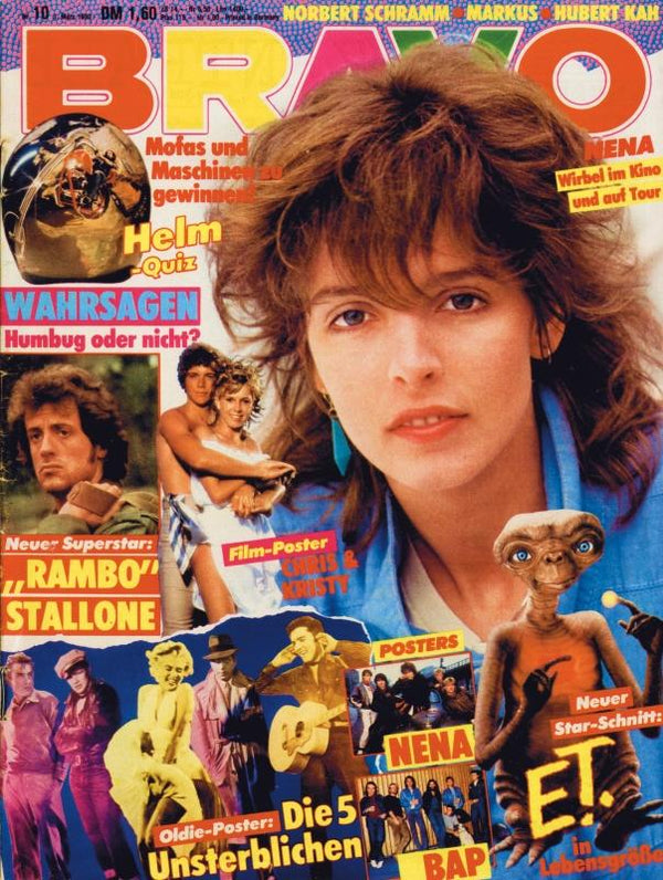 BRAVO Nr. 10 vom 3 mars 1983 – Titelseite: Néna