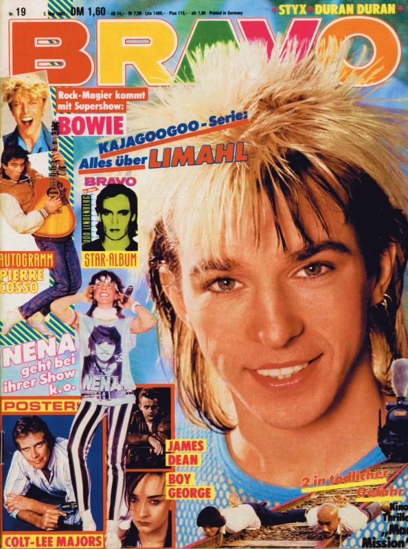 BRAVO Nr. 19 vom 5 mai 1983 – Titelseite: Limahl