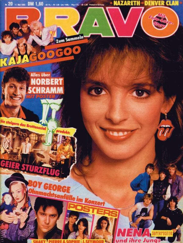 BRAVO Nr. 20 vom 11 mai 1983 – Titelseite: Néna