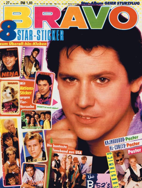 BRAVO Nr. 27 vom 30 juin 1983 – Titelseite: Shakin' Stevens