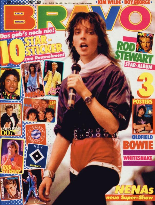 BRAVO Nr. 39 vom 22 septembre 1983 – Titelseite: Néna