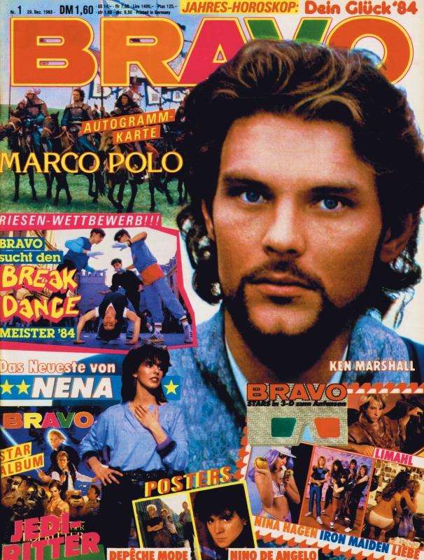 BRAVO Magazin - Alle Ausgaben von 1984 Nr. 01