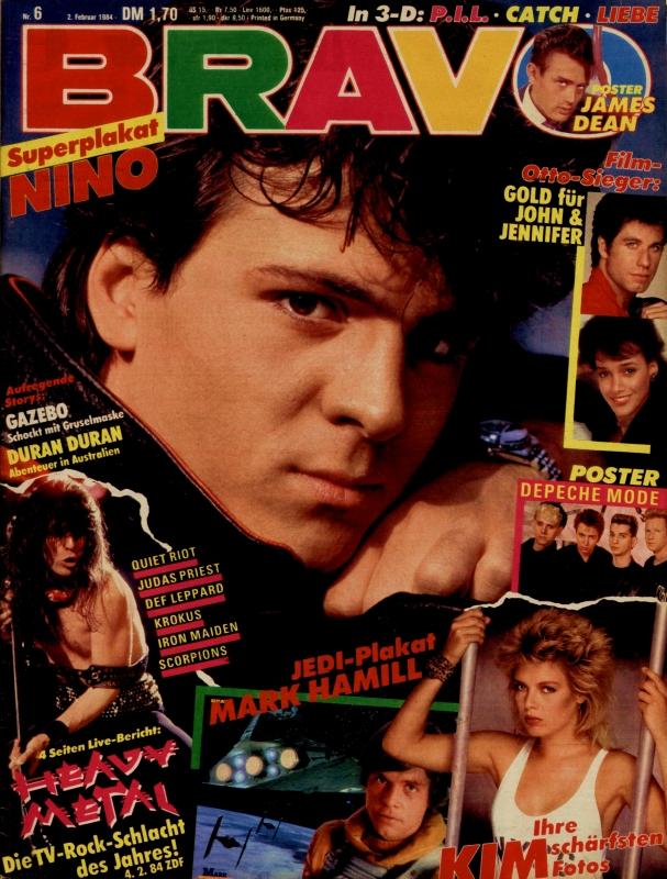 BRAVO Magazin - Alle Ausgaben von 1984 Nr. 06
