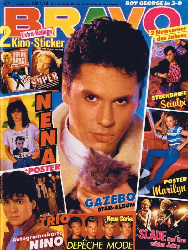 BRAVO Nr. 7 vom February 9, 1984 – Titelseite: gazebo