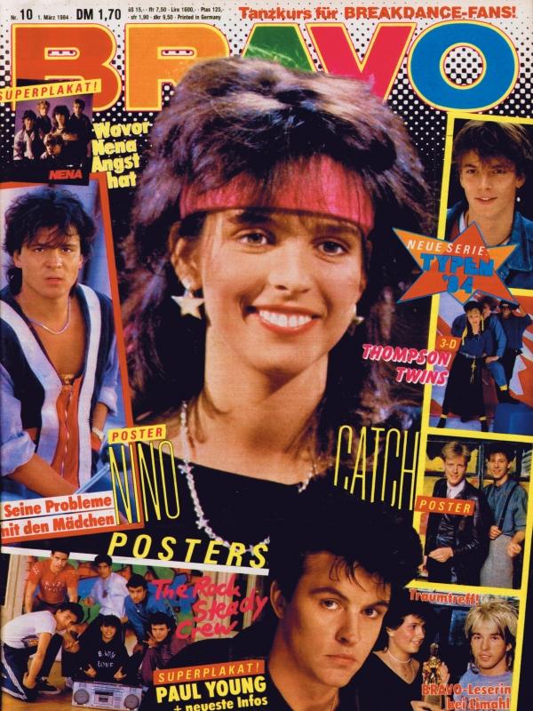 BRAVO Nr. 10 vom 1er mars 1984 – Titelseite: Néna