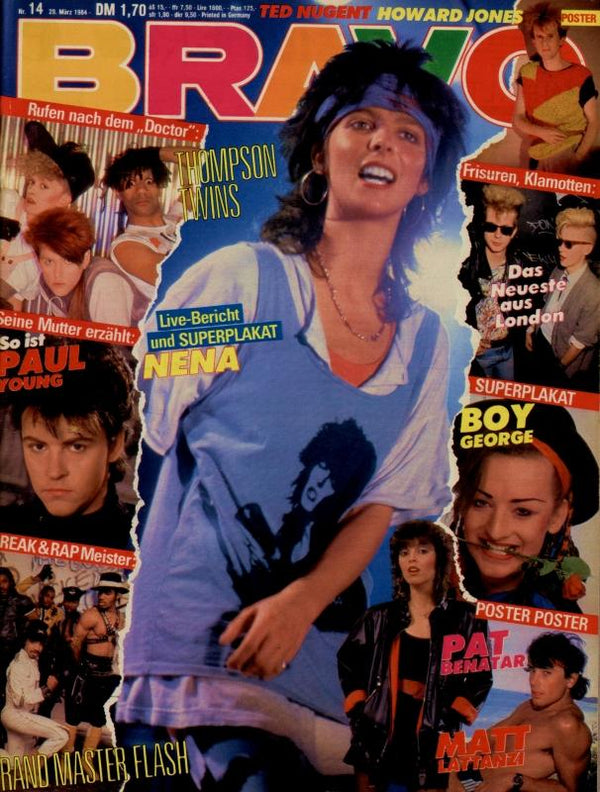 BRAVO Nr. 14 vom 30 mars 1984 – Titelseite: Néna