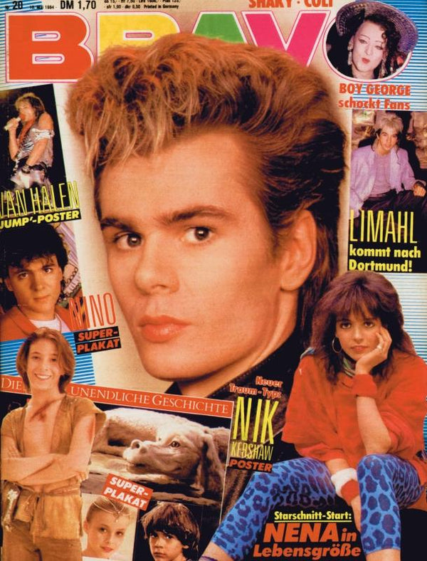 BRAVO Nr. 20 vom 10 mai 1984 – Titelseite: Nik Kershaw