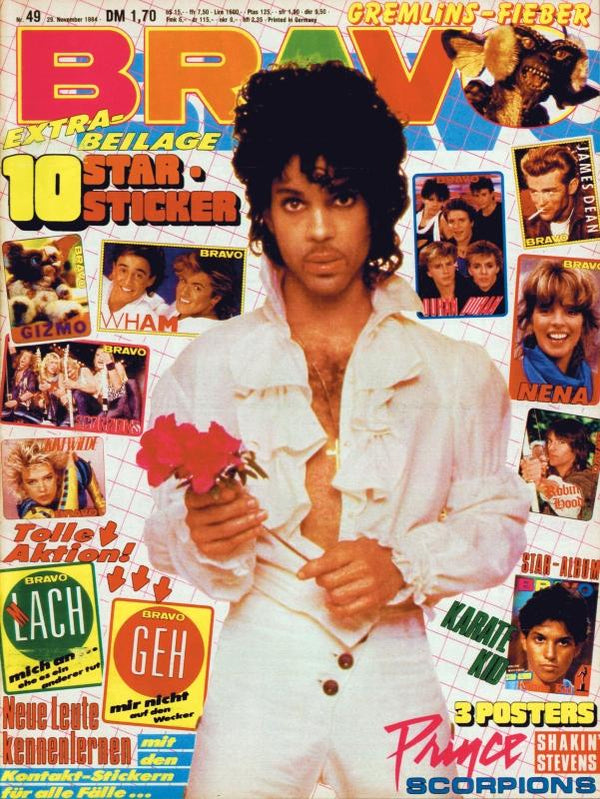 BRAVO Nr. 49 vom 29 novembre 1984 – Titelseite: Prince